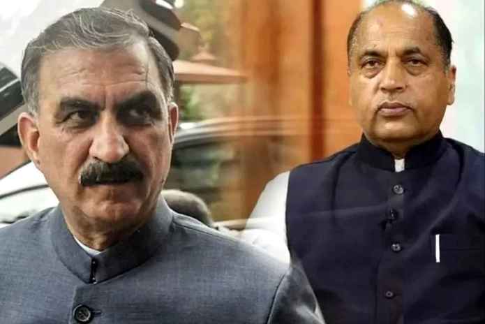 CM Sukhu and Jairam Thakur