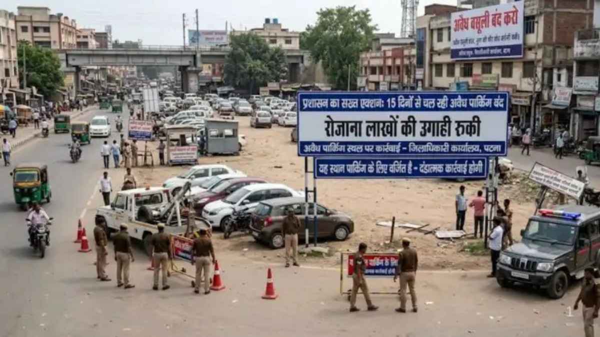 गांधी नगर में दिल्ली-देहरादून एक्सप्रेसवे पर अवैध पार्किंग का खात्मा, पुलिस की बड़ी कार्रवाई से जाम का झंझट खत्म! Expressway