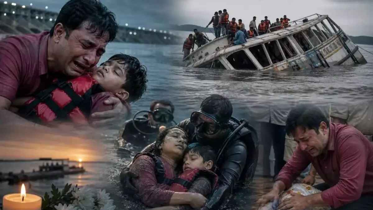 मौत की गहराई में भी नहीं छूटी ममता की पकड़, बरगी डैम हादसे की इस तस्वीर ने पूरे देश को रुलाया Bargi Dam Cruise Tragedy 2