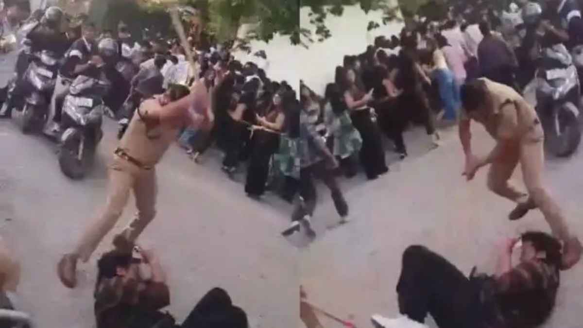 प्रेमनगर में पुलिस की गुंडागर्दी: युवक को जमीन पर गिराकर डंडों से पीटा, वीडियो वायरल होने पर दारोगा समेत दो लाइन हाजिर DehradunPolice