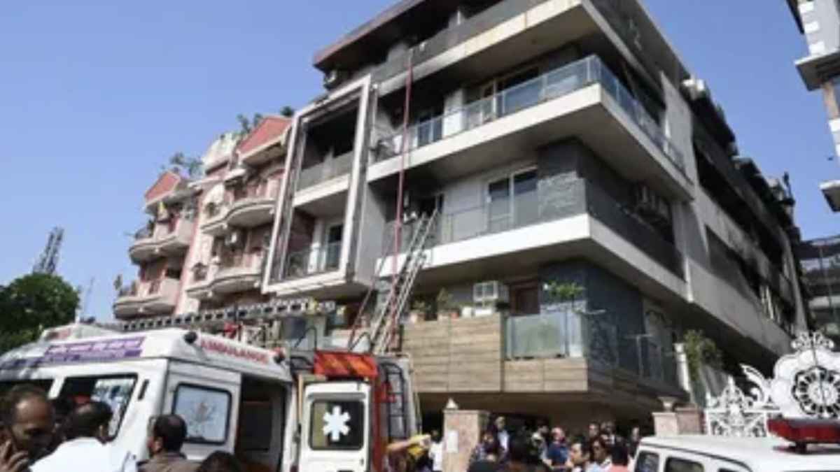 Delhi Vivek Vihar Fire