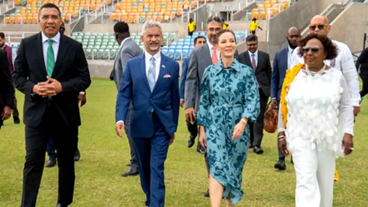 External Affairs Minister S Jaishankar in Jamaica