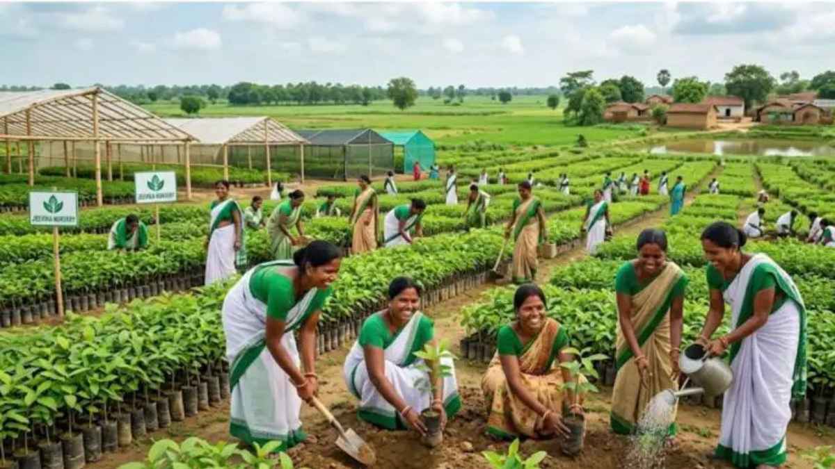 बिहार में जीविका दीदियों ने फहराया हरियाली का परचम, 4 करोड़ पौधों से महका प्रदेश JeevikaDidi