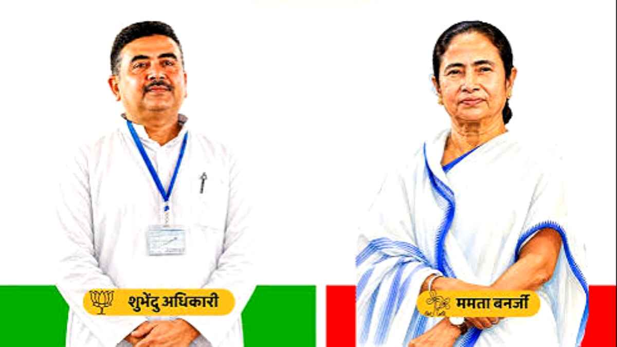 West Bengal Election 2026: भवानीपुर में ममता बनर्जी की बड़ी हार, सुवेंदु अधिकारी ने फिर दी शिकस्त Mamata Banerjee lost the election from Bhawanipur seat Suvendu Adhikari won