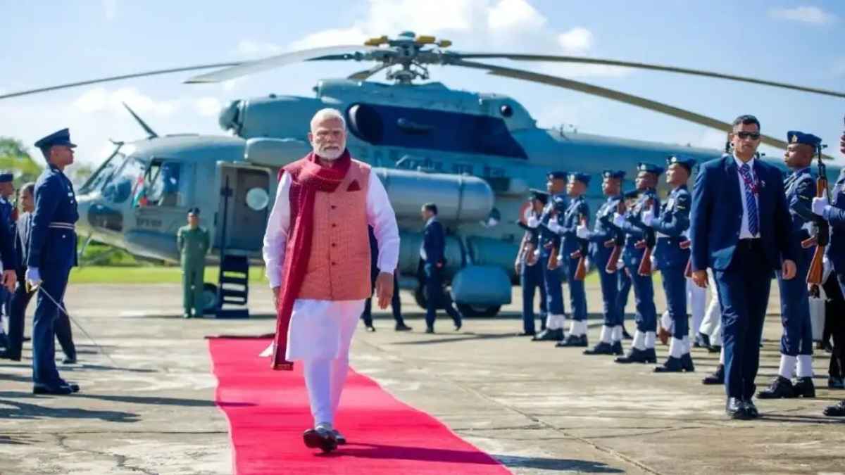 PM Modi Changed His Helicopter Route