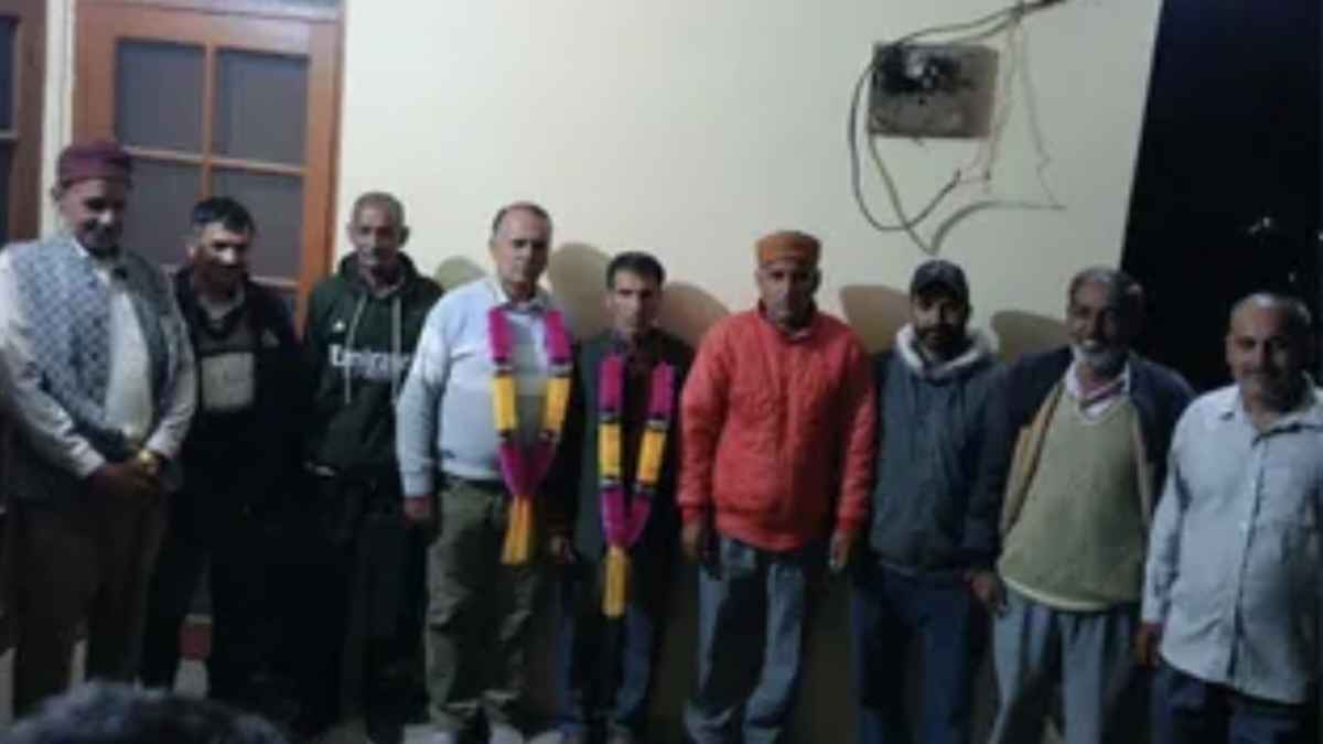 Public representatives were elected unopposed in Sheena Panchayat of Sirmaur.