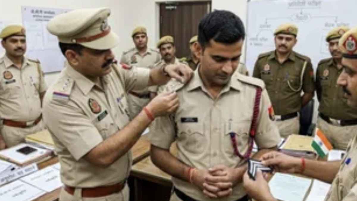 The sub-inspector chose his own demotion.
