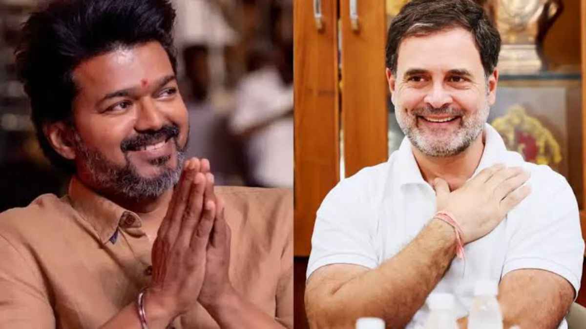 Vijay thalapathy and rahul gandhi