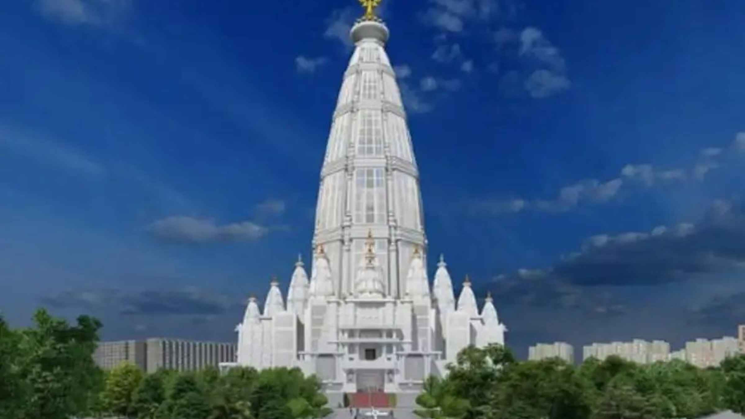 वृंदावन में बना दुनिया का सबसे ऊंचा मंदिर: बुर्ज खलीफा से भी गहरी है नींव, क्या पीएम मोदी करेंगे चंद्रोदय मंदिर का उद्घाटन? Vrindavan Chandrodaya Mandir PM Modi