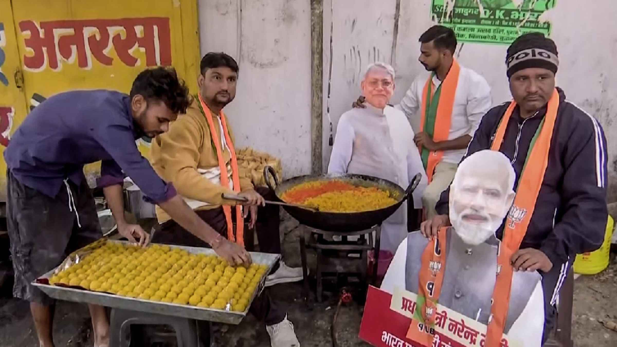 किस्मत का फैसला: बीजेपी मुख्यालय में पकवान तैयार, क्या एग्जिट पोल बदलेंगे हकीकत या जनता देगी सरप्राइज? election results assembly election 2026 news