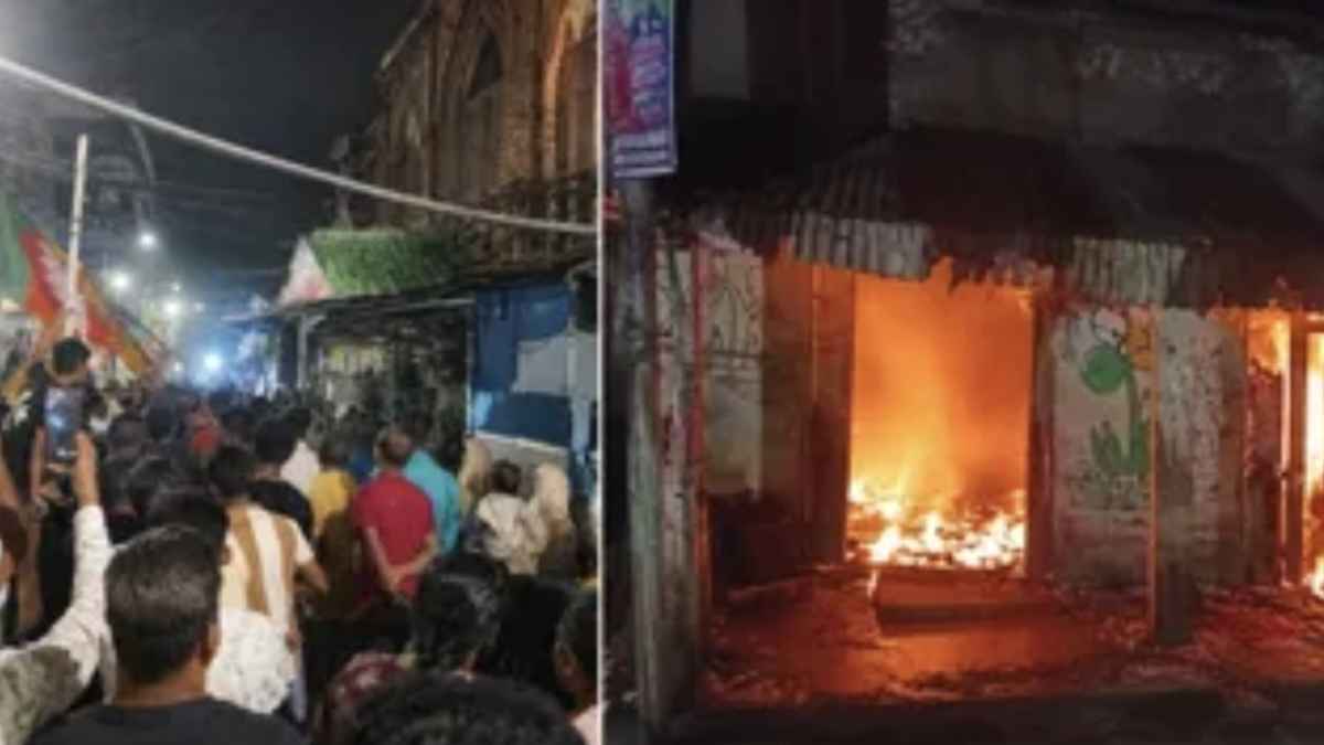 firing in North 24 Parganas