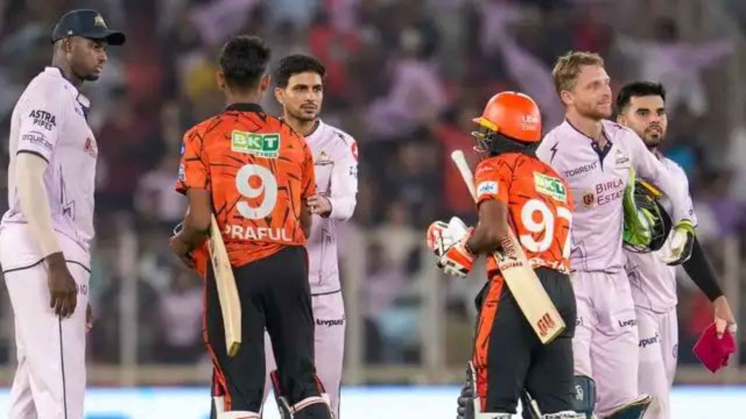 गुजरात की आंधी में सूखे पत्तों की तरह उड़ी सनराइजर्स हैदराबाद, आईपीएल 2026 में बना शर्मनाक रिकॉर्ड ipl 2026 gt vs srh